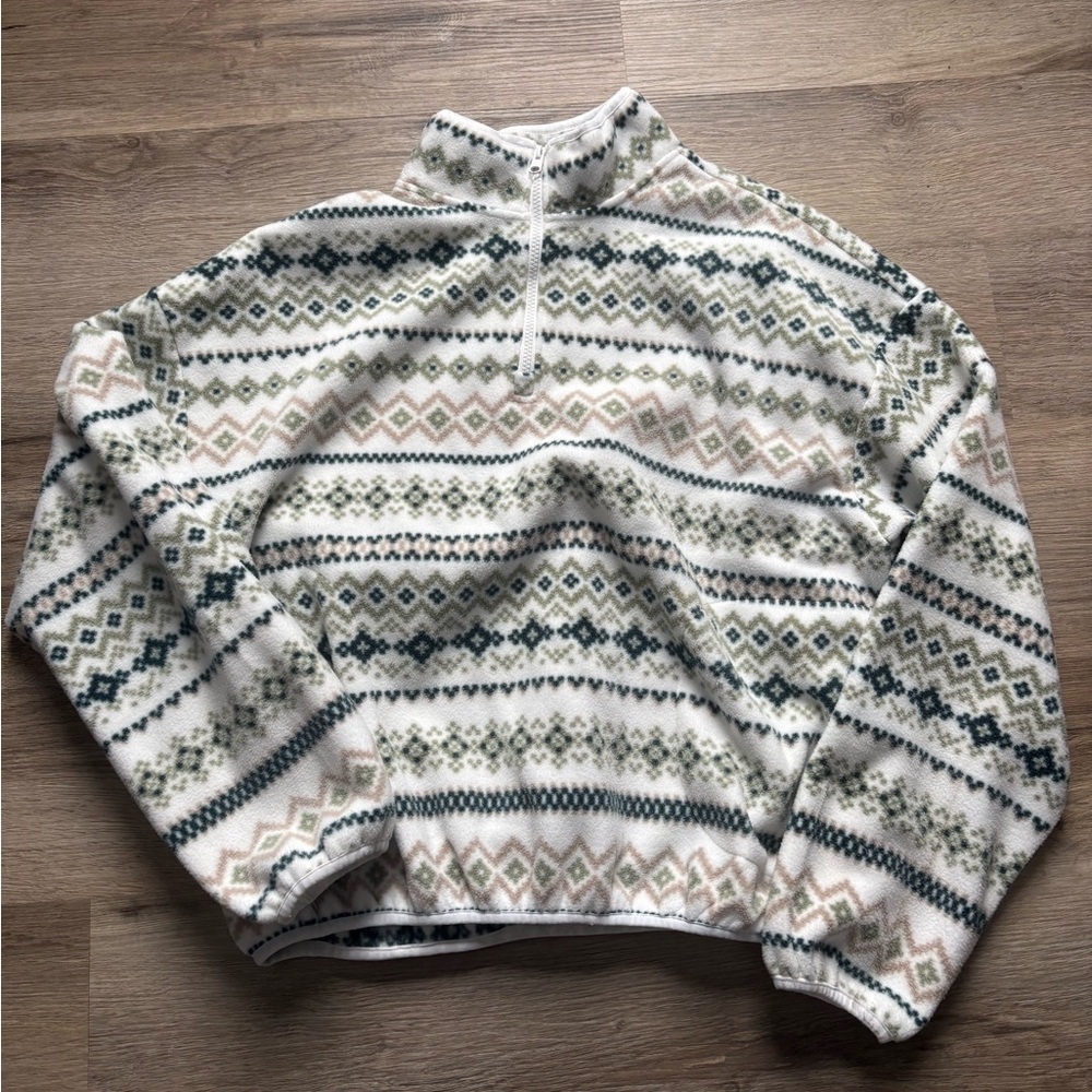 Western fleece quarter zip​
